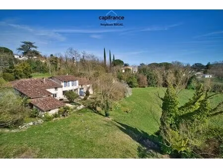 dpt lot et garonne (47)  à vendre villeneuve sur lot propriete p5 sur 1 87 ha de terrain