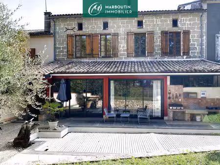 maison de bourg avec piscine