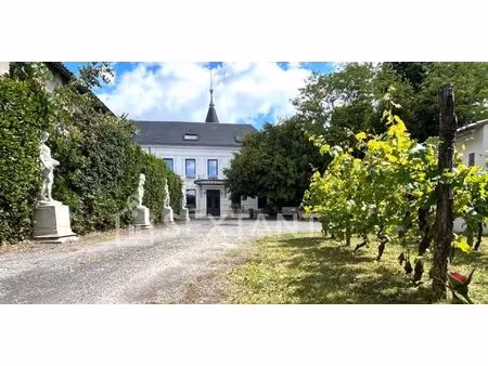 demeure en pierre de taille - 488 m² habitables - 5 chambres - jardin 2610m² - aux portes.