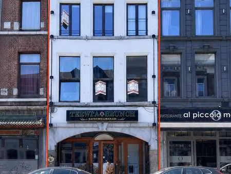 immeuble de rapport : restaurant + 3 logements