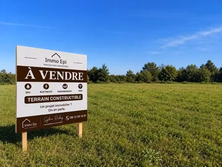construisez la maison de vos rêves sur 1 290 m² - lerné (37500)