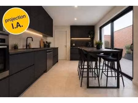 maison 4 chambres avec jardin – 3 sdb – 3 wc – peb d – tripl