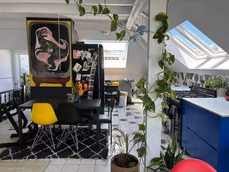 duplex de caractère 4 ch avec terrasse