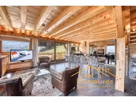 vente chalet 6 pièces 139.91 m² à les houches (74310)  1 490 000 €