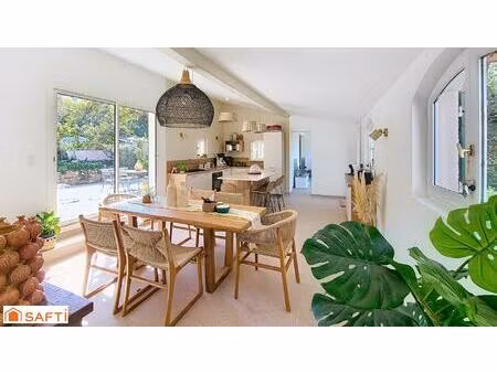 maison t5 en campagne avec piscine et vue dégagée