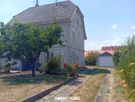 dannemarie : maison individuelle alliant charme de l'ancien