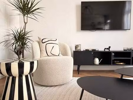 ixelles : magnifique appartement 75m² entièrement rénové