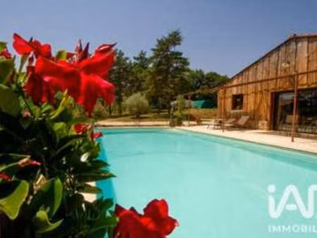 vente maison piscine à sainte-foy-de-longas (24510) : à vendre piscine / 138m² sainte-foy-