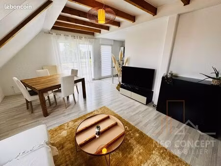 appartement 3 pièces 64 m²