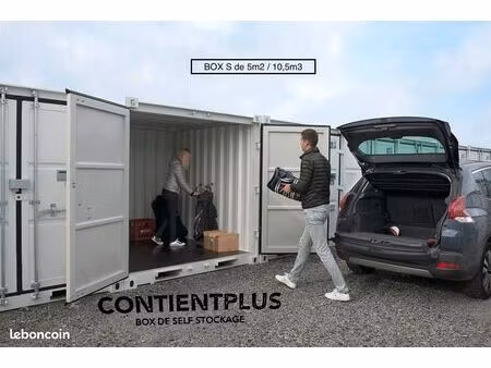 box de stockage avec accès véhicule sécurisé de plain pied 7j/24h