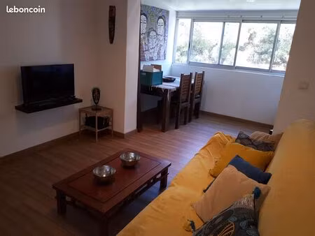 bel appartement bord de mer 30m2 avec parking privatif à louer du 1er septembre 2026 au 30