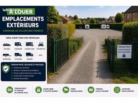 hivernage parking  box  emplacements à louer