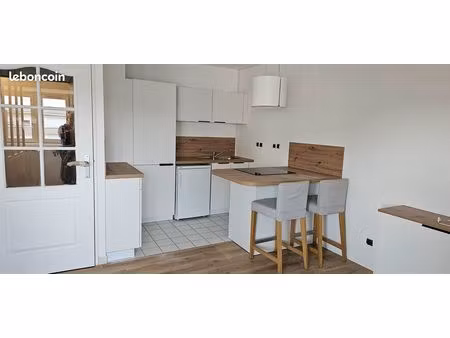 magnifique appartement avec espace chambre rénové avec espace chambre de 30 30m²