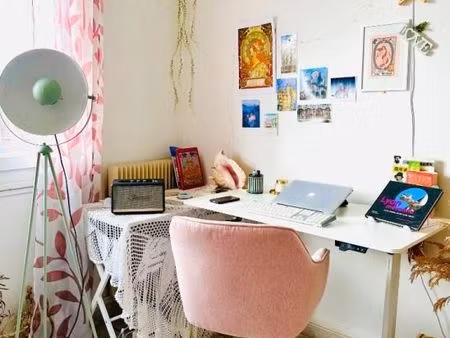 chambre 1 pièce 14 m²
