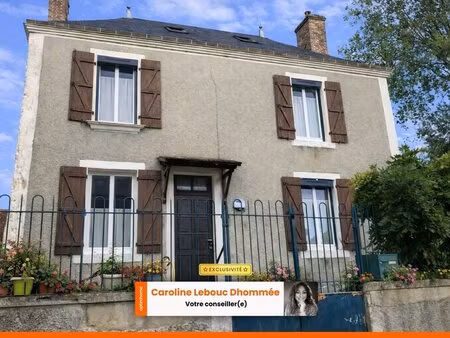 maison en pierre + jardin – fort potentiel – proche bellême