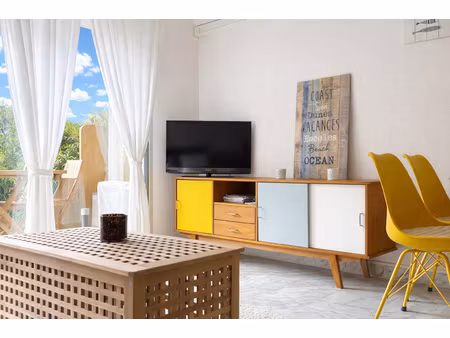 appartement t2 en rez-de-jardin résidence arborée avec parki