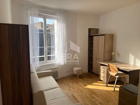 studio meublé 21.51m² - rennes centre historique - entièrement rénové