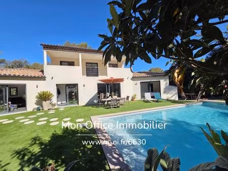 référence : 6630-cch. - villa au calme  4 chambres + dépendances