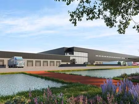 logistique durable dans la zone industrielle de herentals
