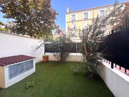 studio rez-de-jardin - meublé - la garenne colombes - 18m²