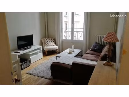 vente charmant appartement meublé 42m² - secteur gare