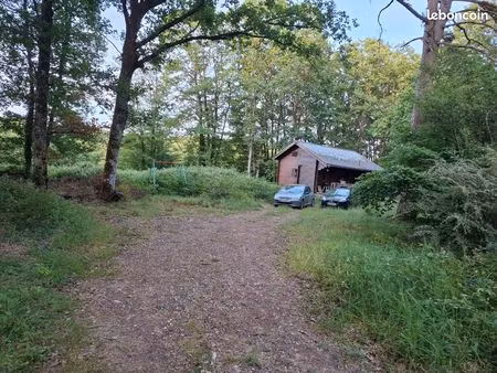 je vends mon chalet a rénover entièrement