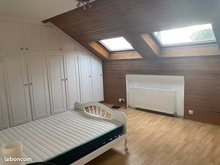 appartement meublé 3 pièces – 71 m² (87 m² au sol) – cormeilles-en-parisis