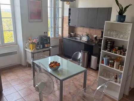 appartement t3 traversant de 63 m² : centre-ville de verfeil (31590)