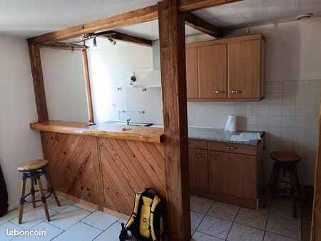 appartement t2 cabine traversant