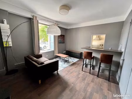 t2 meublé 43 m² – bourges seraucourt – calme  fibre  parking facile