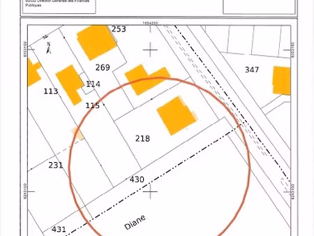 vente terrain 330 m² à ecouen (95440)  75 000 €