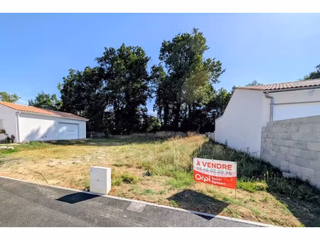 vente terrain à batir 432 m² à saint-agnant (17620)  66 000 €