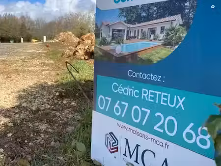 vente terrain 682 m² à port-d'envaux (17350)  60 000 €