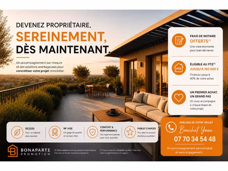 vente appartement 1 pièce 46 m² roissy-en-brie (77680)
