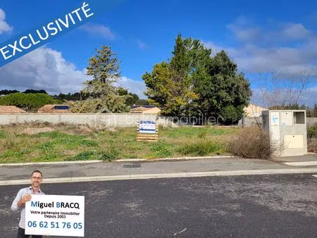 terrain de 390 m² à lespignan
