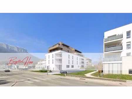 pontcharra  t4 de 87.50 m² avec terrasse et jardin privatif 190.50 m² - cadre de vie privi
