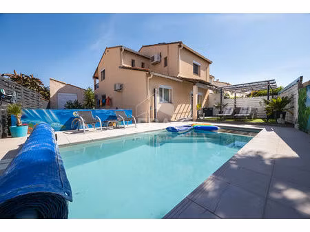 canet en roussillon : maison trois faces 6 pièces avec piscine à vendre