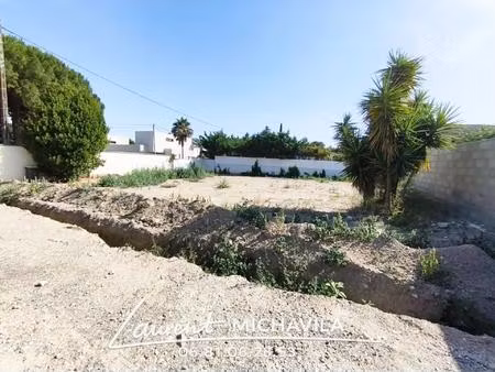 le grau-d'agde — terrain à bâtir 524 m² — 300 m des plages -- rare sur le secteur