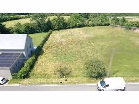 terrain à bâtir avec permis d'urbanisme accepté