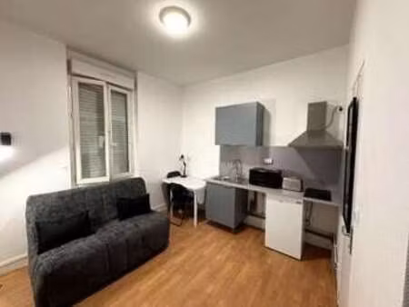 location appartement t1 meublé à limoges (87000) : à louer t1 meublé / 13m² limoges