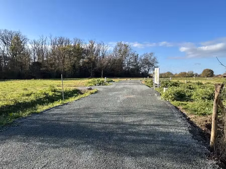 vente terrain 560 m² à feneu (49460)  85 000 €