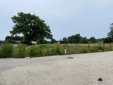 vente terrain 430 m² à hourtin (33990)  103 000 €