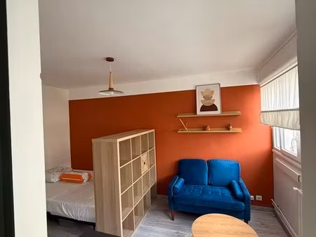 studio meublé rénové 21 m² – chamalières – cave – disponible 1er août