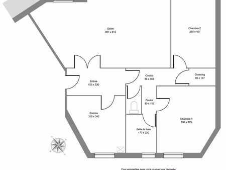 particulier loue un appartement t 3 de 73 5 m2 + balcon 4 5 m2
