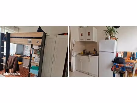 studio 14m² lyon 5ème - location étudiante