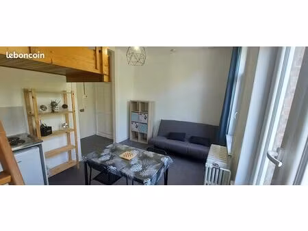 studio étudiant de 20 m² - université valenciennes mont houy