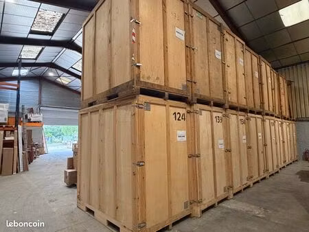 ? location d’espace de stockage sécurisé – containers  palettes et archives