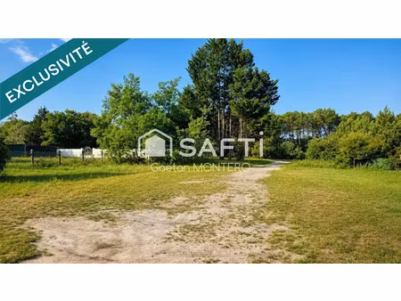 vente terrain à batir 729 m² à mimizan (40200)  139 000 €