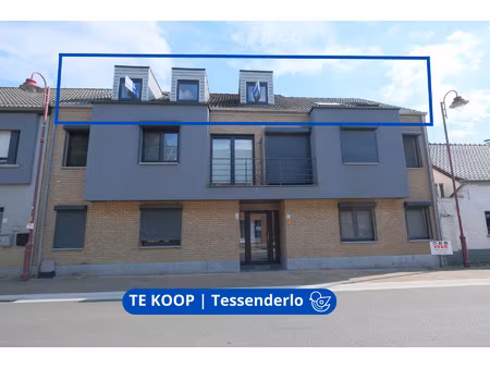 appartement te koop in tessenderlo-ham met 2 slaapkamers