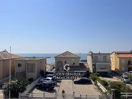 location meublée appartement 1 pièce 24 m² à carnon plage (34280)  550 €